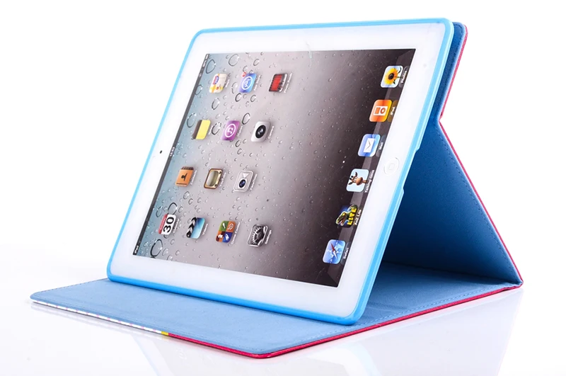 Чехол для планшета Apple ipad 2 3 4 ipad4 защитный чехол из искусственной кожи с рисунком