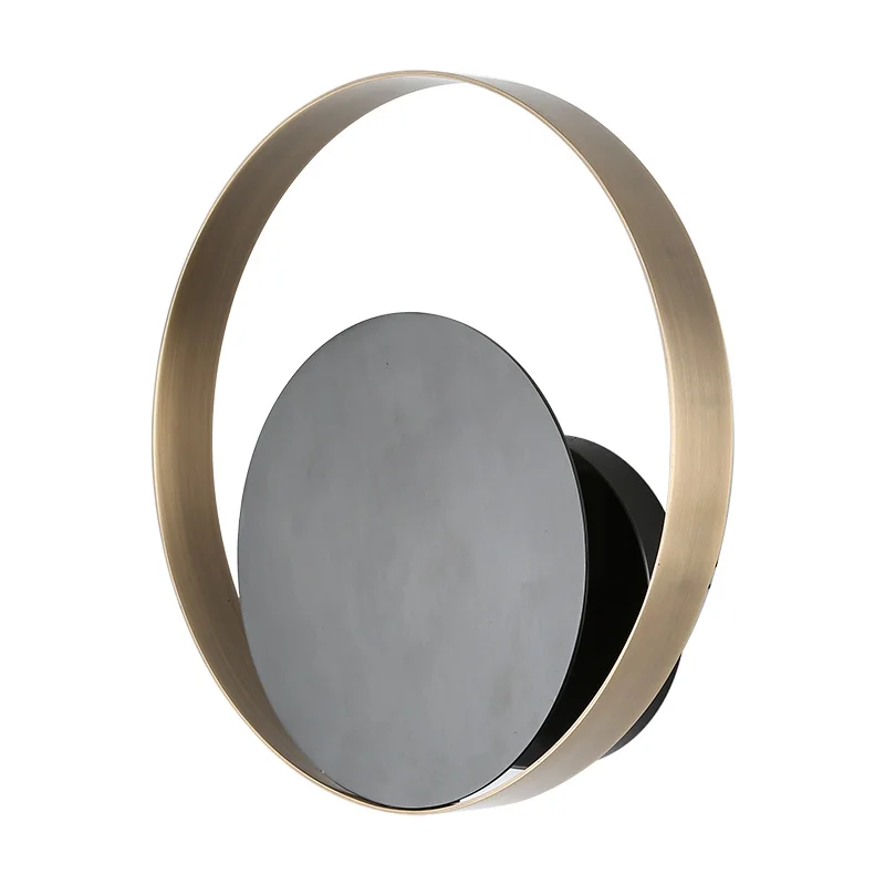 New classical all copper wall lamp golden with black lamp body corridor living room lighting Nrodic creative wall sconce light New classical all copper wall lamp golden with black lamp body corridor living room lighting Nrodic creative wall sconce light