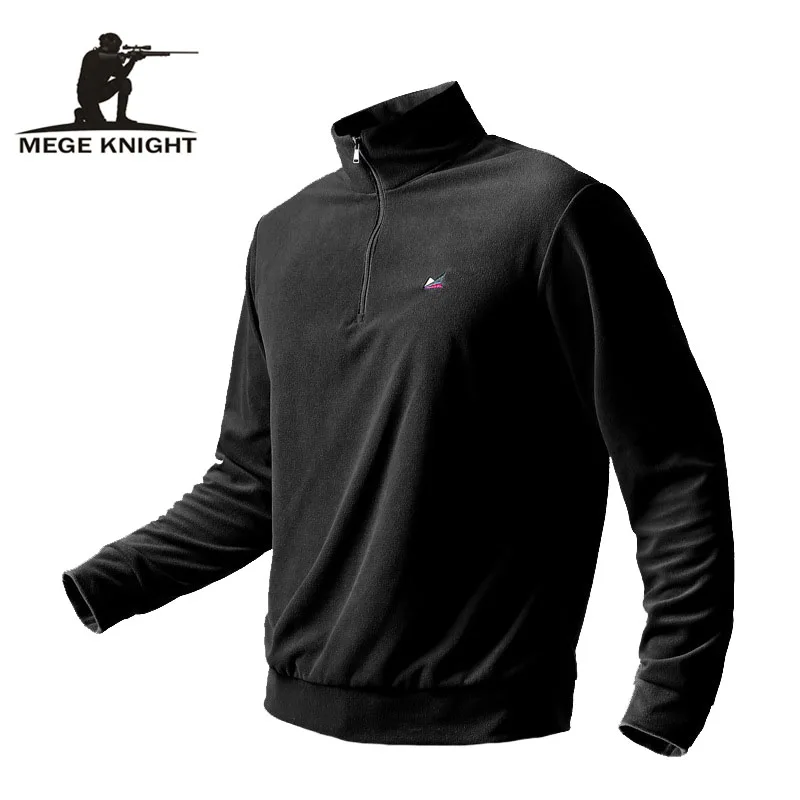 

Mege Brand Clothing Men Autumn Winter Inner Warm Fleece Hoodie Jacket Military Tactical Male Inside Long Sleeve Army Plus Size