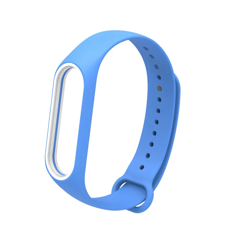 Для Mi Band 3 4 спортивный ремешок браслет часы силиконовый для xiaomi mi band аксессуары