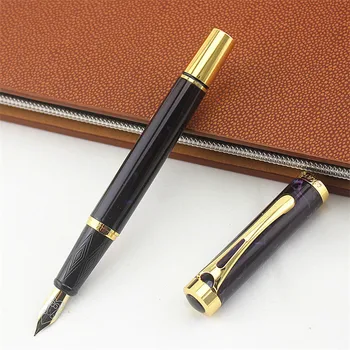 

0.5mm High Quality All-Metal Lraurita Fountain Pen Kawaii Stationery Ink Pens Office School Supplies For Gift