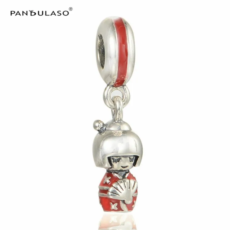 

100% 925 Sterling Silver Jewelry Charms Bead Fits European Charm Bracelet & Choker Japanese Girl Dangle Bead Women DIY Jewelry