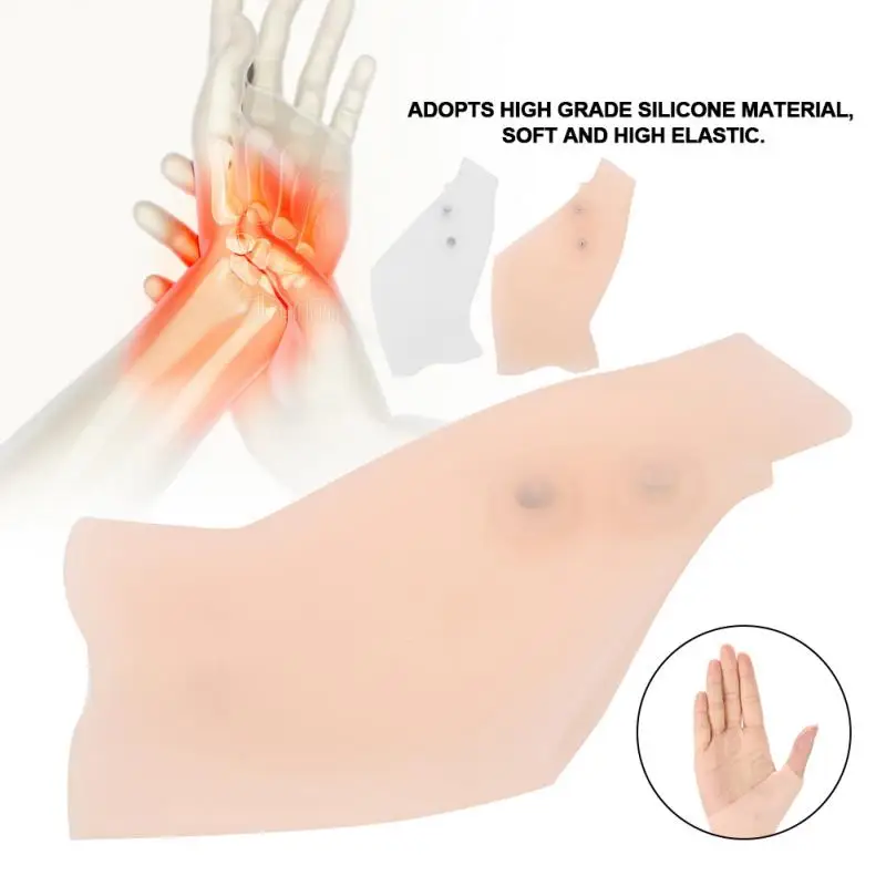 Силиконовая Магнитная терапия поддержка большого пальца перчатка артрит запястья компрессионное облегчение боли инструмент для ухода за запястьем