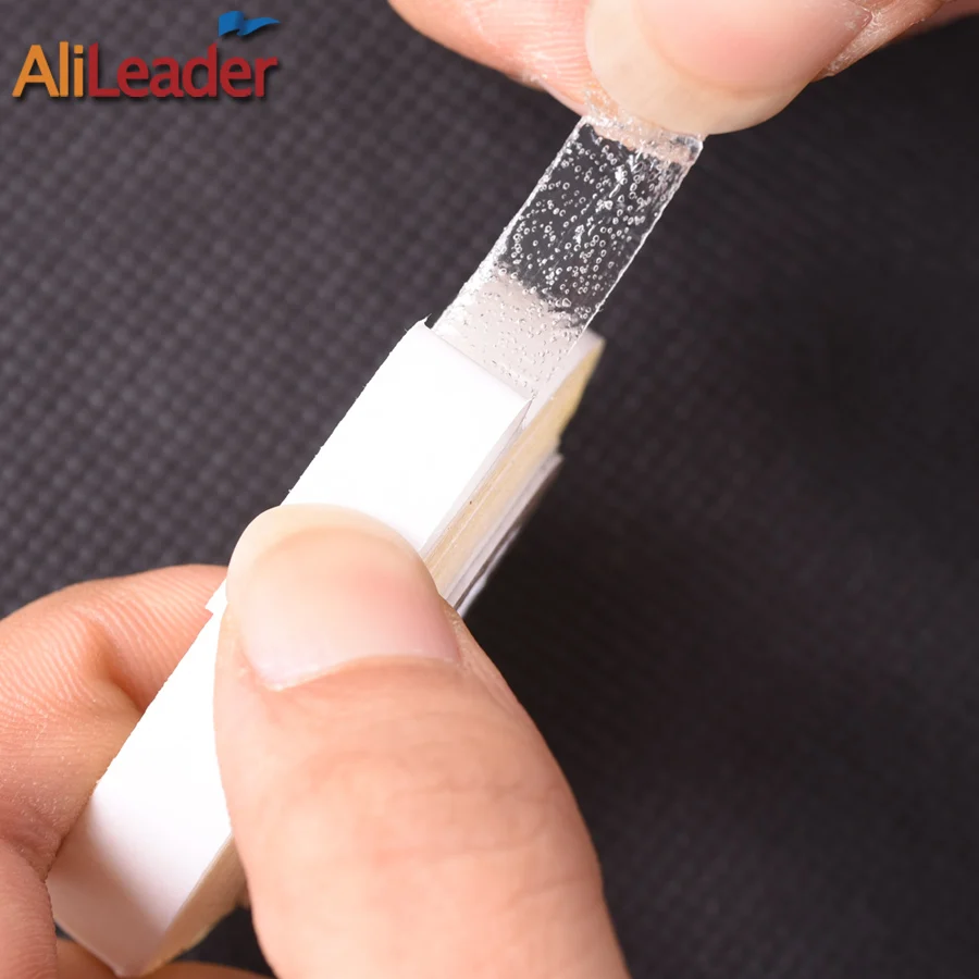 Made In Us Strongest Walker Hair Extension Tape Adhesive Wig Glue 1 Roll White/Blue Waterproof Double Sided Tape For Wig