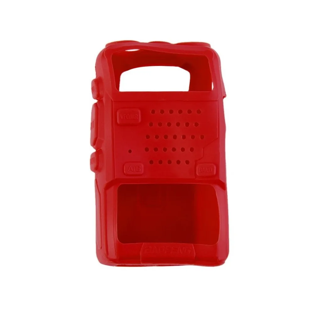 

2 Pcs Red Rubber Cover Case Soft Shell for Radio BAOFENG UV-5R UV-5RA UV-5RB TH-F8 UV-5RE Plus Hot Sale