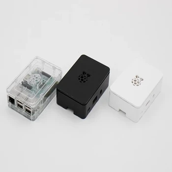 

Raspberry Pi3 Model B+ ABS Case Black Transparent White Plastic Box Cover Shell Compatible Raspberry Pi 3Model B + Plus