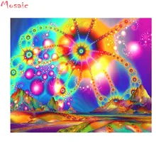 Пользовательские фото алмазная живопись абстрактный цветок Diy Алмазная вышивка картина из мозаики и бриллиантов Стразы paitning ручной работы