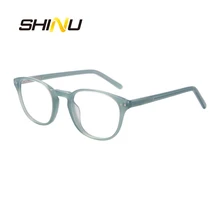 Анти-Синие лучи и антиусталость мульти-фокусные линзы прогрессивные очки для чтения Пресбиопия See Near Far дальнозоркость диоптрические очки