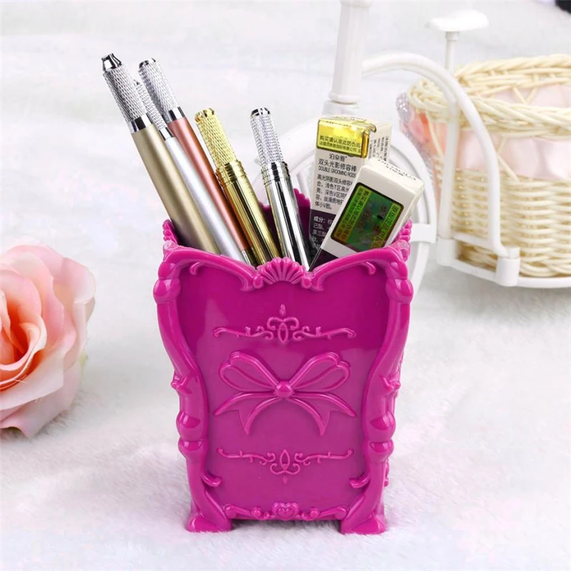 New Creative popular Makeup Storage Box Case Holder Brush Pen Organizer Acrylic Clear New  Practical  Wear-resistant hot  C0302 11