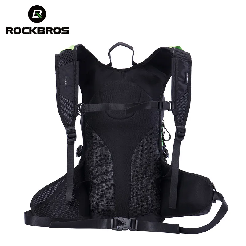 ROCKBROS الدراجات على ظهره دراجة المعطف الرياضة أكياس التخييم في الهواء الطلق السفر المشي لمسافات طويلة أكياس تنفس عالية قدرة على ظهره