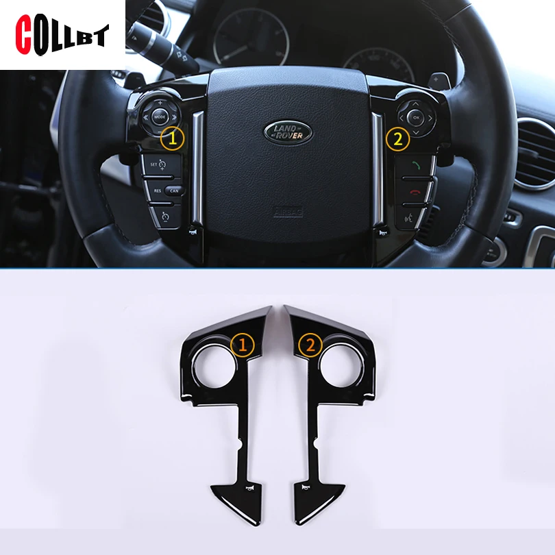 2 шт. наклейки для автомобиля Land Rover Freelander 2013 2015|chrome for car|chrome stickerchrome trim |
