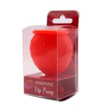 1 шт. Для женщин кулон в форме рыбы силикон красного цвета пикантные парадный вечерний костюм увеличитель губ er увеличитель губ Увеличение губ увеличитель губ инструмент для нанесения макияжа