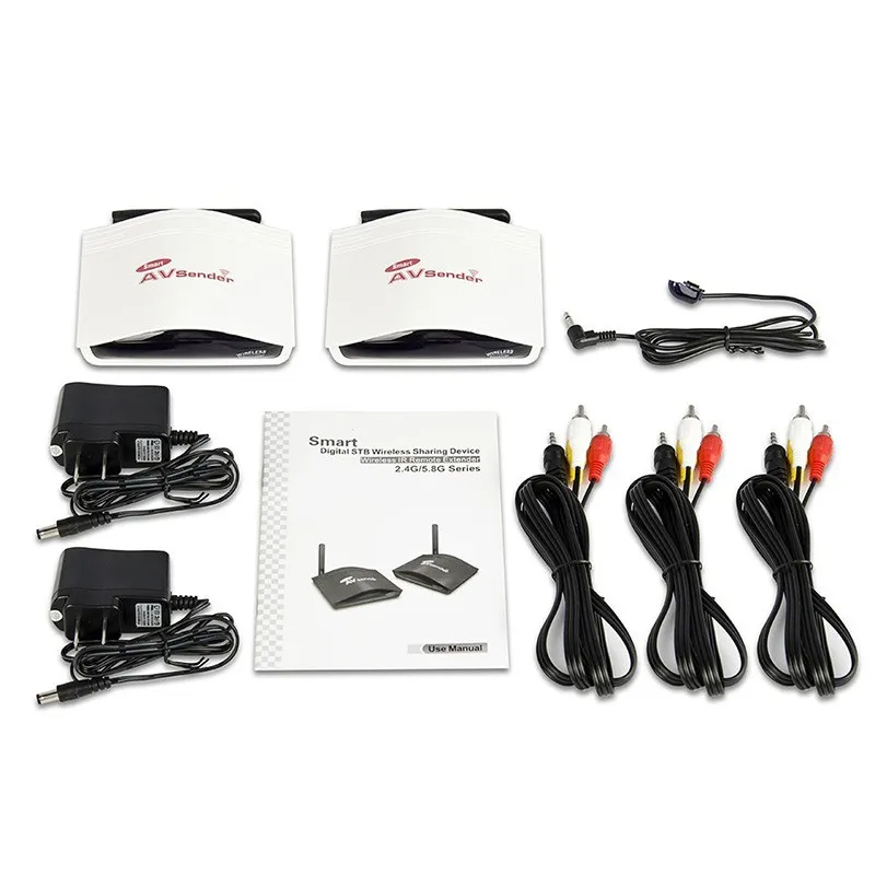 PAT-226-Smart-2-4GHz-Wireless-AV-Transmitter-and-Receiver-for-DVD-DVR-CCD-Camera-IPTV
