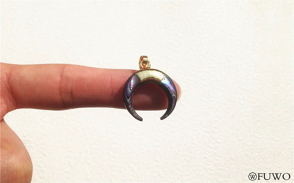 Natural Abalone Shell Pendant 9