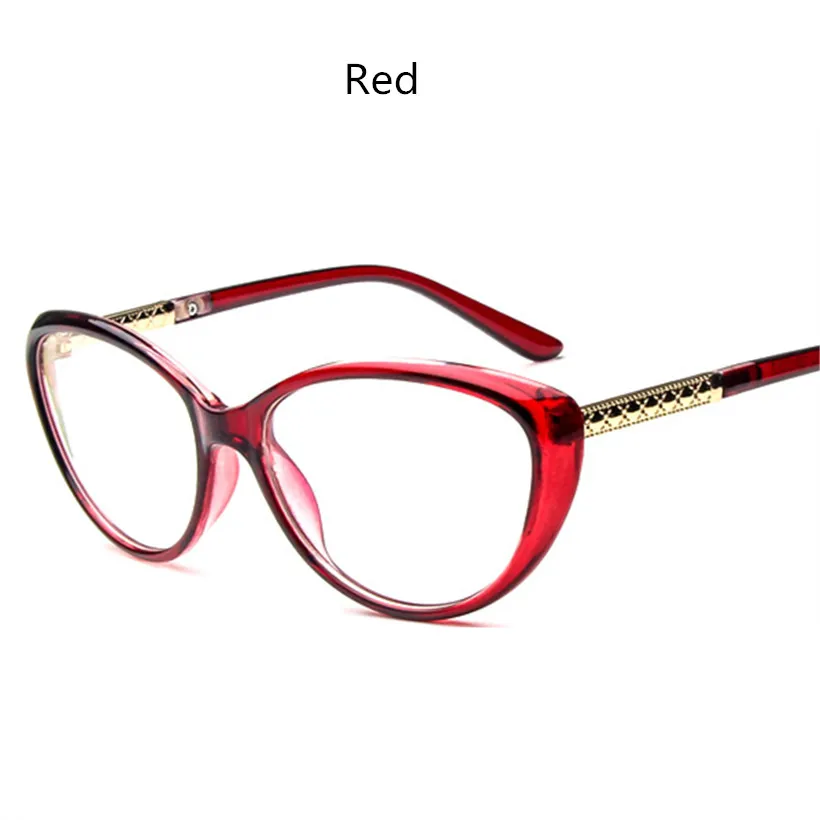 Калейдоскоп, очки для женщин, Ретро стиль, кошачий глаз, очки, Ретро стиль, оптические очки, оправа, очки для чтения - Цвет оправы: Красный
