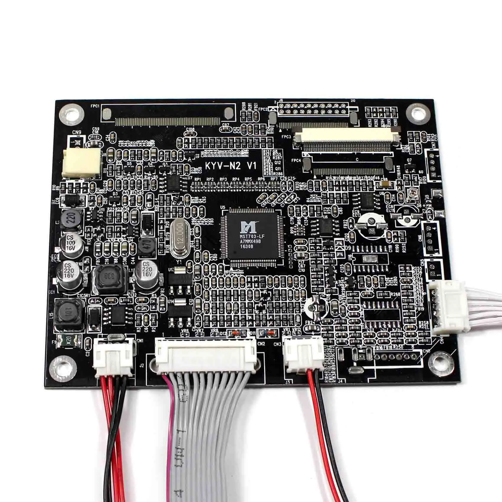 Плата контроллера ЖК дисплея VGA + AV KYV N2 V1 для 5 6 &quotAT056TN52 V3 640x480 панель|board board|board