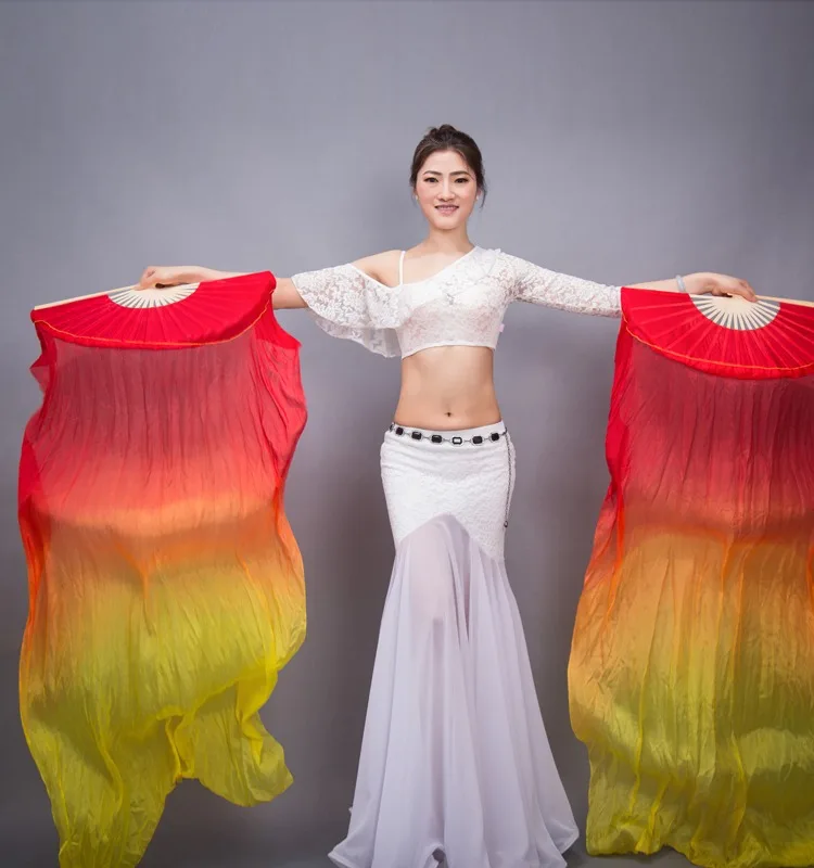 1,8 м цветные вуали для танца живота, имитация шелка, бамбука, Длинные вуали для танцев, для женщин, дешево, распродажа