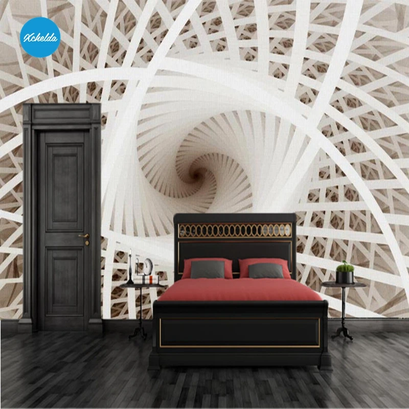 XCHELDA Custom 3D Wallpaper Design Rotate Building Photo Kitchen Bedroom Living Room Wall Murals Papel De Parede Para Quarto XCHELDA Custom 3D Wallpaper Design Rotate Building Photo Kitchen Bedroom Living Room Wall Murals Papel De Parede Para Quarto