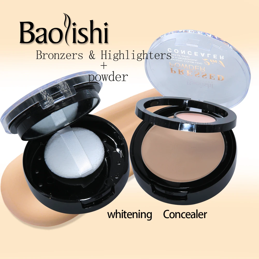 baolishi powder+concealer Professional new 2017 face makeup matte