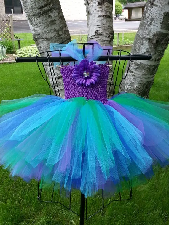 Vestido com Pontos Brancos e Hairbow Festa dos Desenhos Bonito Meninas Rosa Mickey Tutu Vestido Bebê Crochê Tule Crianças Aniversário Animados Cosplay Mod. 254994 21 Mamãe e Bebê