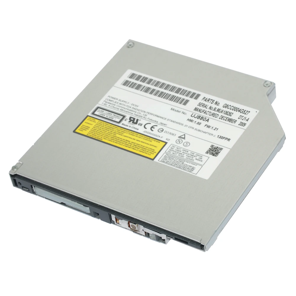  DeepFox 12.7mm DVD ROM Optical Drive CD/DVD-ROM CD-RW Player Burner Slim Portable Reader Recorder F