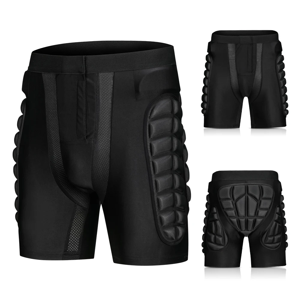 

S-XXL Hip Butt Protection Padded Shorts Armor Hip Protection Shorts Pad for Snowboarding Skating Skiing Riding Braces Supports