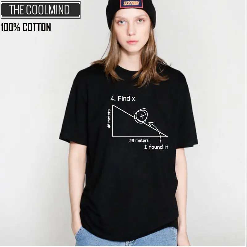 COOLMIND QI0213B cotton o-neck math print women T shirt casual summer cool t shirt women oversized loose t-shirt tee shirts COOLMIND QI0213B cotton o-neck math print women T shirt casual summer cool t shirt women oversized loose t-shirt tee shirts