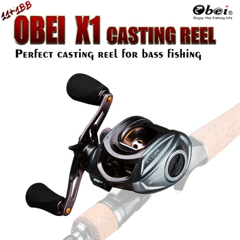 

baitcasting fishing reel super light moulinet carretilha 11+1 ball bearing Magnetic brake high quality casting reel