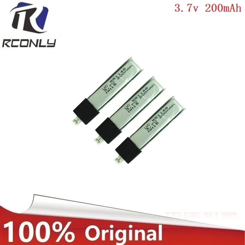 

3pcs WLtoys V911 F929 F939 RC Helicopter 3.7V 200mAh new plug 2.00mm Battery For WLtoys V911 F929 F939
