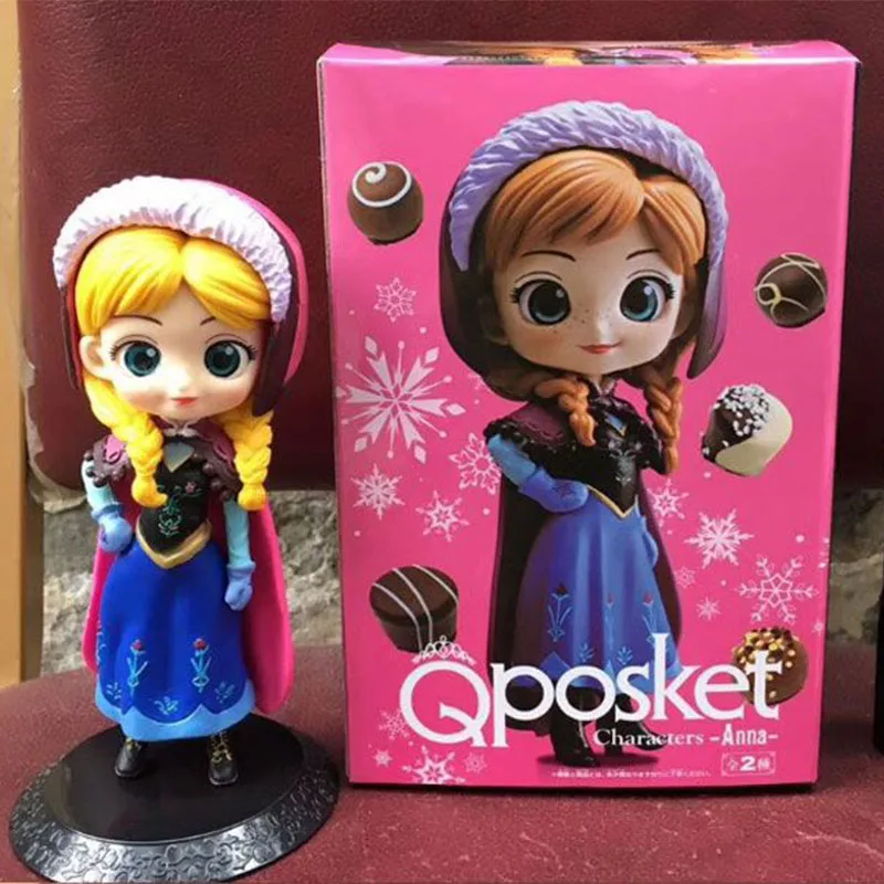 4Pcs/set Disney Q Posket Princess Garage Kit Cute Wonder Woman Frozen Model Toys Collectible Model Loose Toy Ornaments Doll 4Pcs/set Disney Q Posket Princess Garage Kit Cute Wonder Woman Frozen Model Toys Collectible Model Loose Toy Ornaments Doll