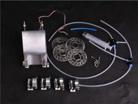 

Monster truck 4 wheel hydraulic disc brake system for 1/5 FG RC CARS Rovan Parts free shipping