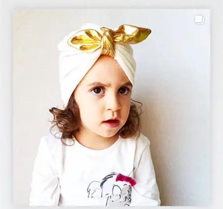 

Muslin Baby Hats Newborn Girl Rabbit Ears Caps Cotton Beanie