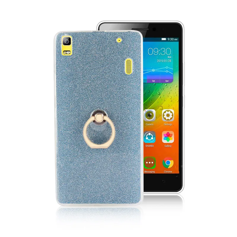 Роскошный блестящий вращающийся чехол держатель для Lenovo K3 Note мягкий гибкий