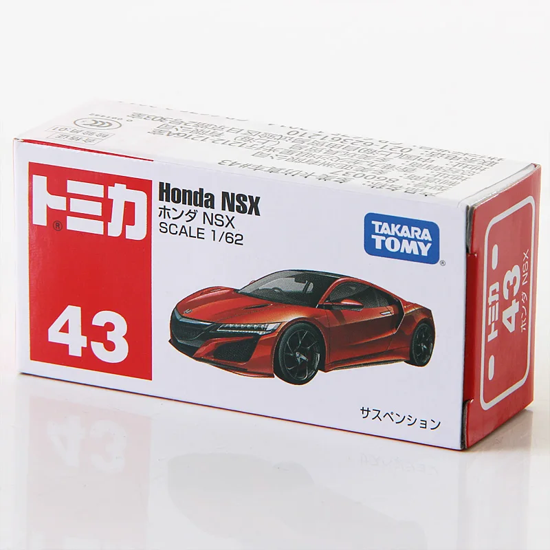 Металлическая Модель автомобиля Takara Tomy Tomica Honda NSX 1/62 игрушечный автомобиль