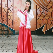 Женская старинная одежда династии Тан ханфу костюм невесты сценическое танцевальное шоу одежда для фотосъемки Китайский народный танец