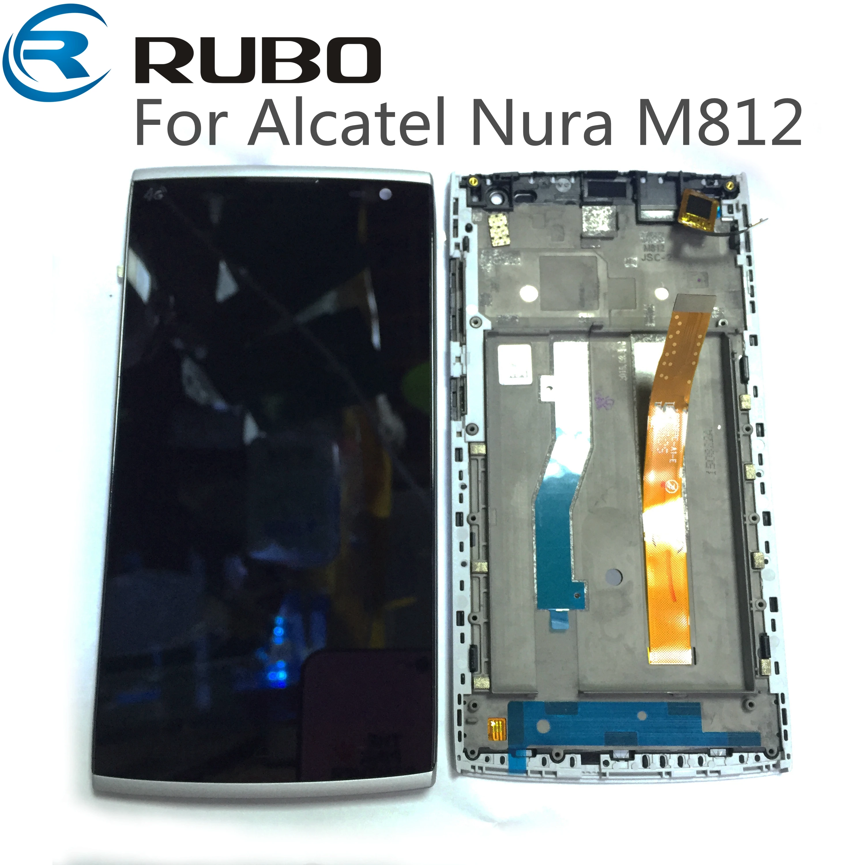 Для Alcatel One Touch Orange NURA M812 M812C M812F ЖК дисплей сенсорный экран с рамкой для ALCATEL