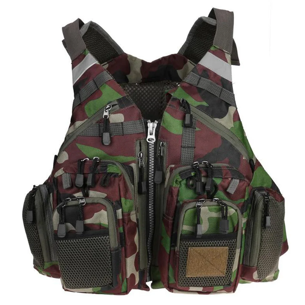 Breathable Detachable Swimming Wear Resistant Adjustable Multifunctional Life Safety Mesh Design Outdoor Boating