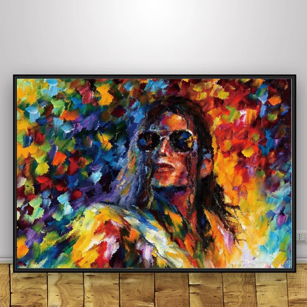 Майкл Джексон Арт Шелковый плакат домашний декор 12x18 24x36inch|Рисование и