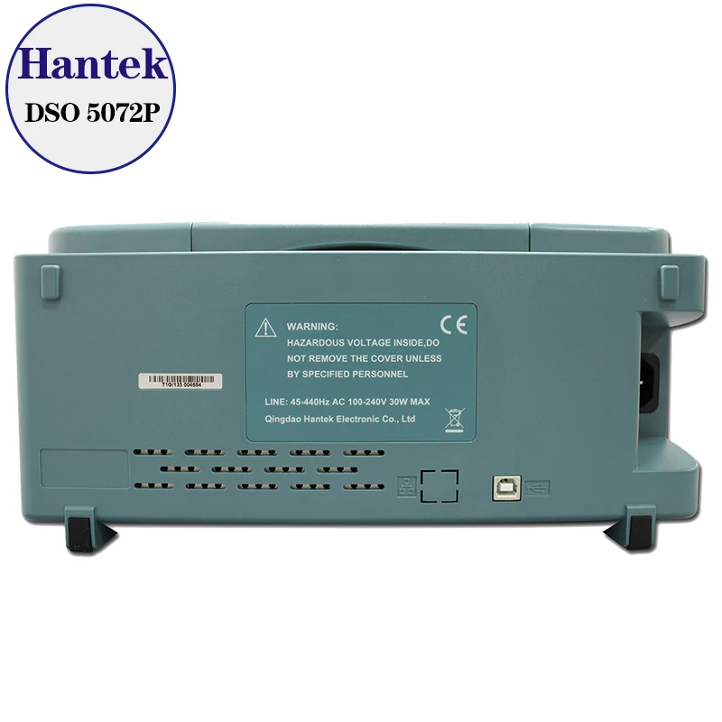 Цифровой осциллограф Hantek DSO5072P 70 МГц 2 канала 1GSa/s d Длина 24K USB|oscilloscope sale|usb hot water