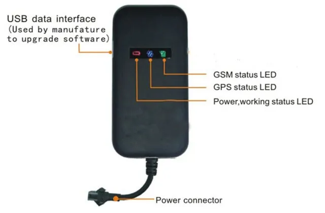 Gt02 gps трекер для автомобиля/elctric велосипед/мотоцикла/автомобиля 4 полосный gps трекер GT02A Google с платформой в режиме реального времени для защиты от краж