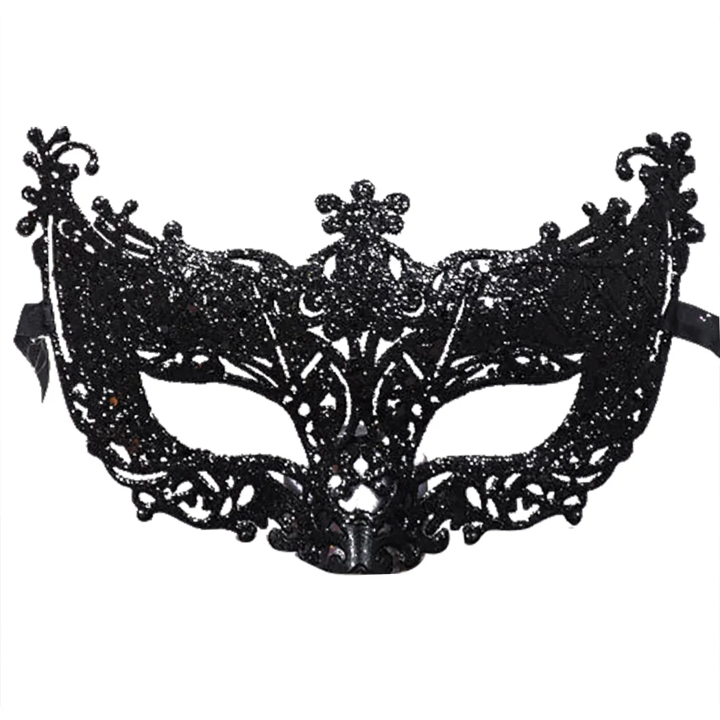 Маска Лисы На Хэллоуин, Венецианская маска, блестящая выдалбливающая маска лисы для косплея, Маскарадная маска, карнавальные Вечерние Маски для женщин