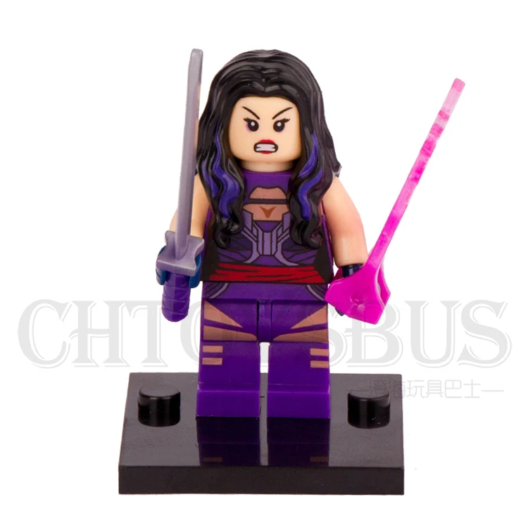 

Single Sale Psylocke QuickSliver X-MEN Apocalypse Professor X MARVEL SUPER HEROES minifig Assemble Model Building Blocks Toys