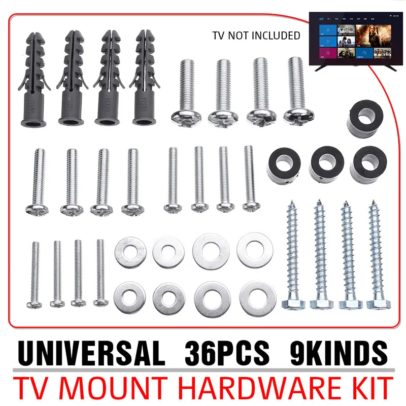 washers Universal TV mounting Bolts/Screws spacers Speedy Bolts 