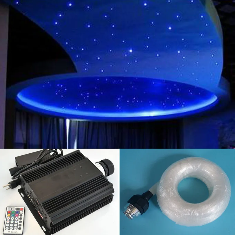 Kingmaled Lights Set 2017 New 45w RGB LED Fiber Optic Star Ceiling Light Kit Optical Fiber