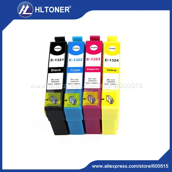 4 piezas cartucho de tinta E1321 Compatible para E Stylus T22 TX120 TX130  N11 NX125 NX130 impresora|ink cartridge canon mx310|ink cartridge saleink  cartridge hp 5510 - AliExpress