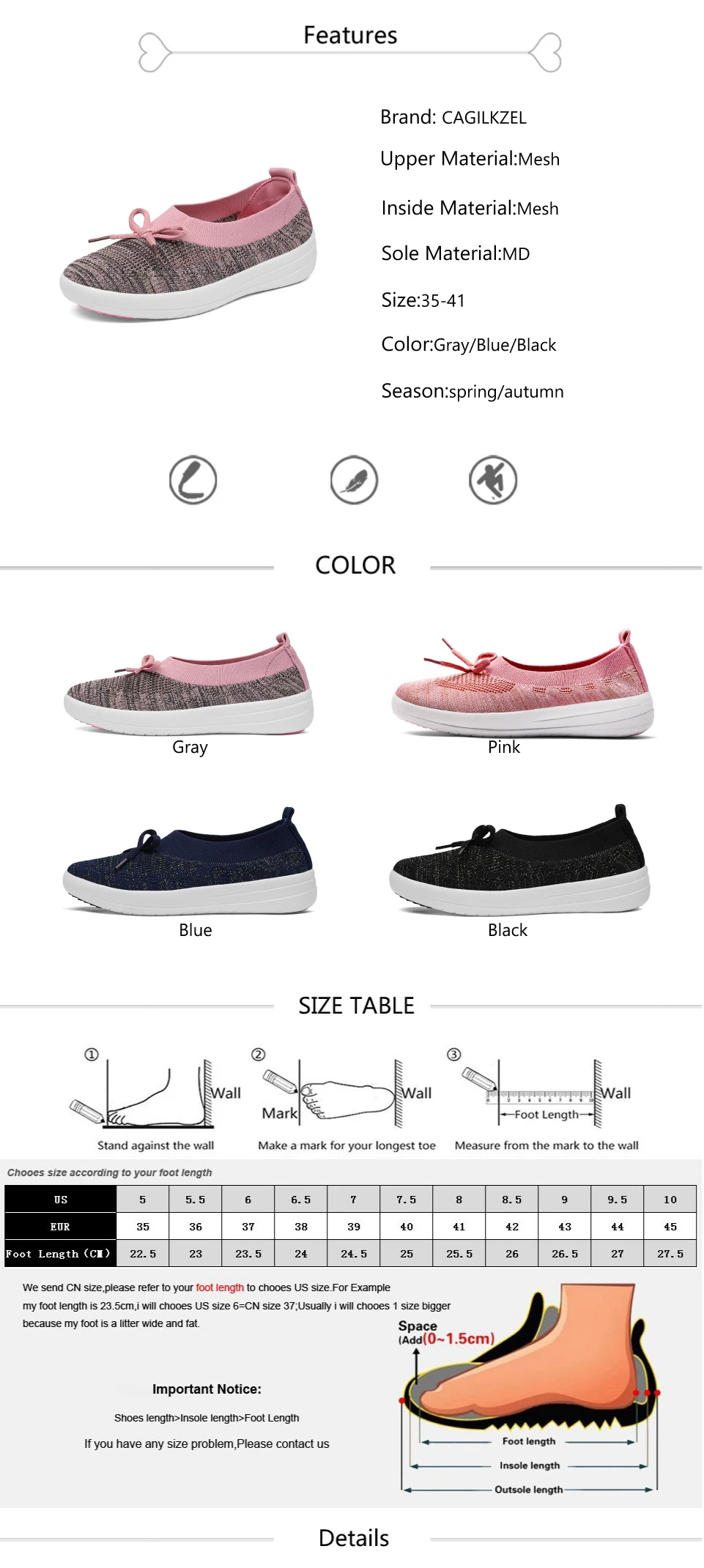 2019 Summer Casual Women Flats Shoes Breathable Mesh Sneakers Shoes Women Slip-on Comfortable Loafers Flats Ladies Shoes (2)