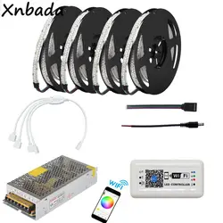 DC12V 2835SMD 234 светодиодов/m RGB Светодиодные полосы света с Magic Home WI-FI RGB Led контроллер Мощность трансформатор комплект 5 м 10 м 15 м 20 м