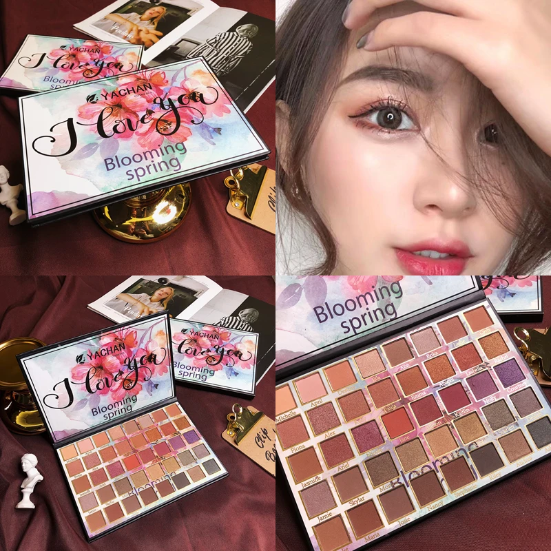 

Professional Urban 40 Color Eyeshadow Palette Shimmer Glitter EyeShadow Pallete Matte Eyeshadow Cosmetic Makeup PaletteMaquiage
