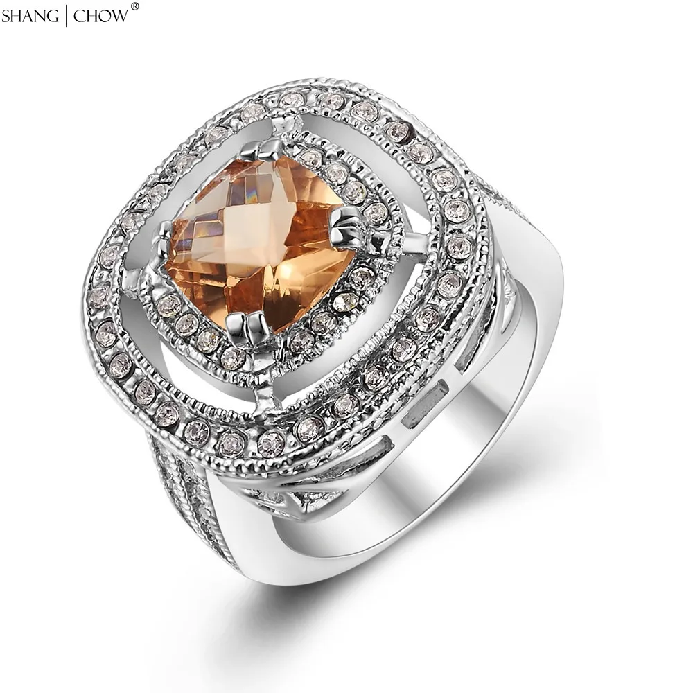 2018 Fashion Jewelry White Stone Around Quartz