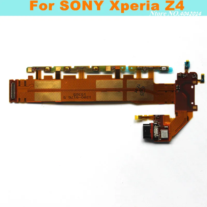 Новый USB порт для зарядки + кнопка включения и выключения питания гибкий кабель Sony